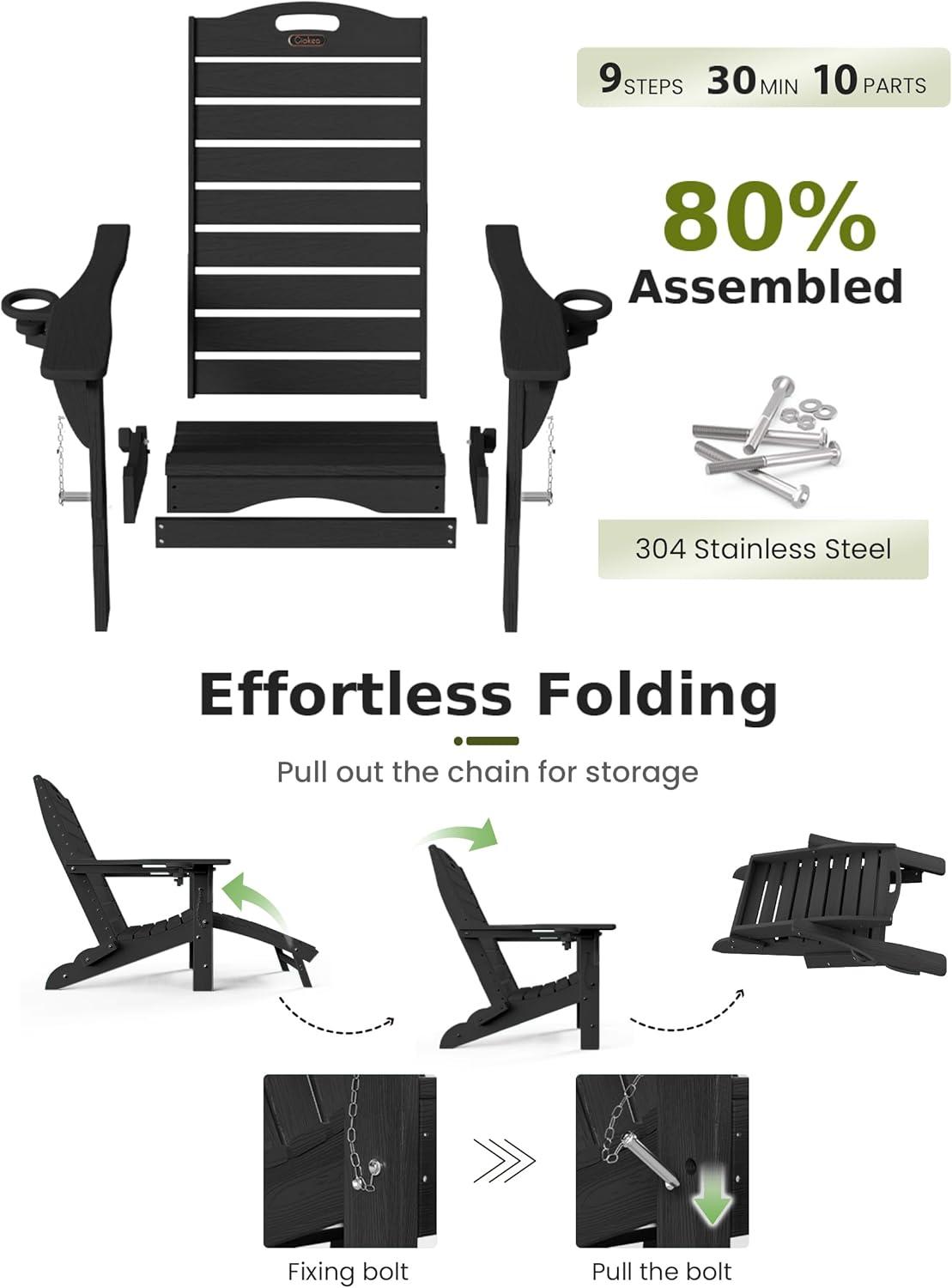 Our Take on the Ciokea Folding Adirondack Chair: Comfort Meets Convenience