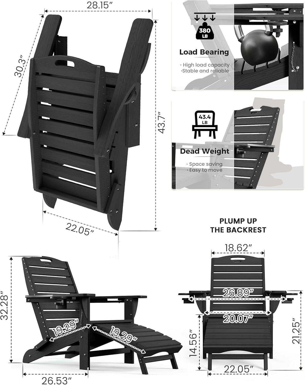 Our Take on the Ciokea Folding Adirondack Chair: Comfort Meets Convenience