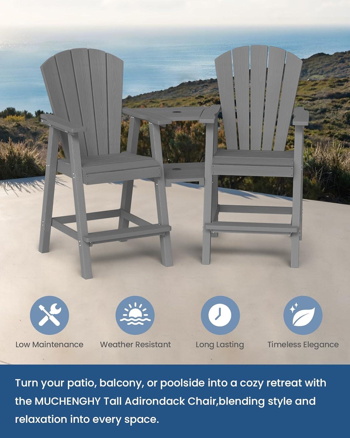 Our Honest Take on Ciokea Tall Adirondack Chairs: Comfort Meets Durability