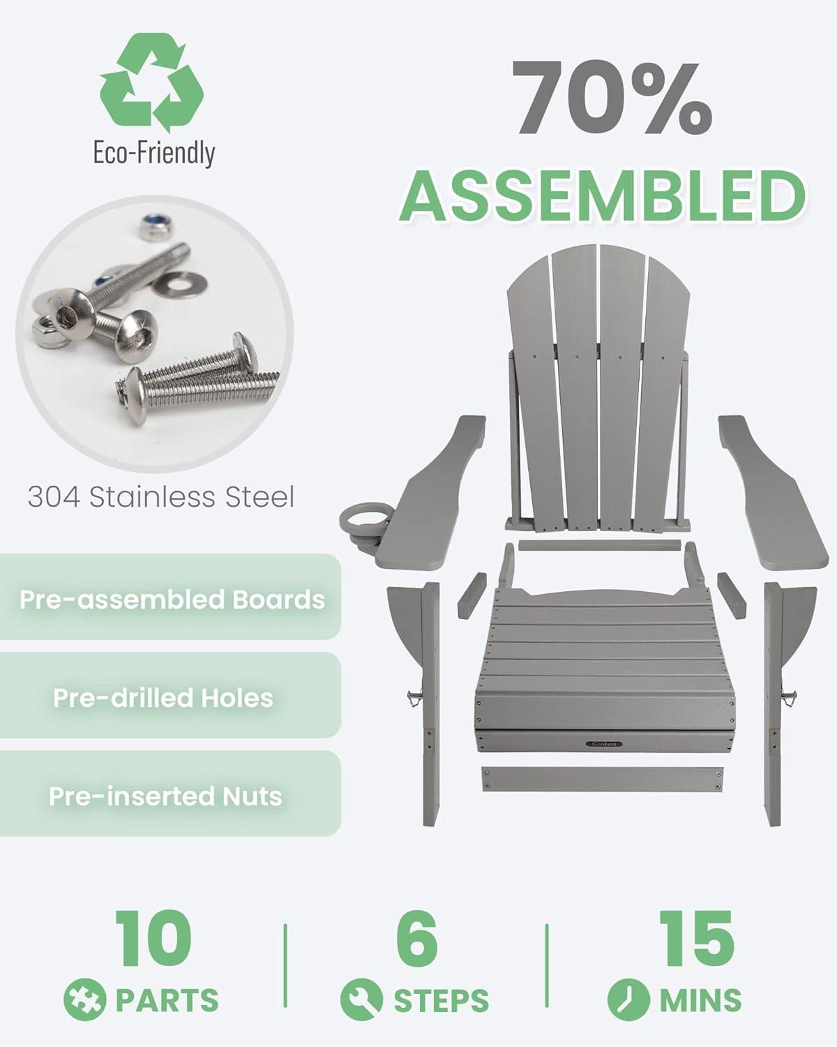 Our Take on the Ciokea Folding Adirondack Chair: Comfort Meets Durability